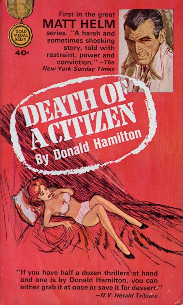 death of a citizen, donald hamilton